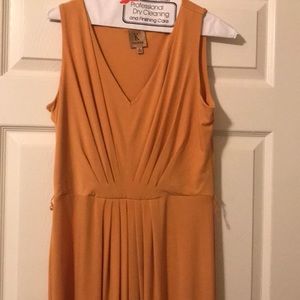 Gold maxi dress
